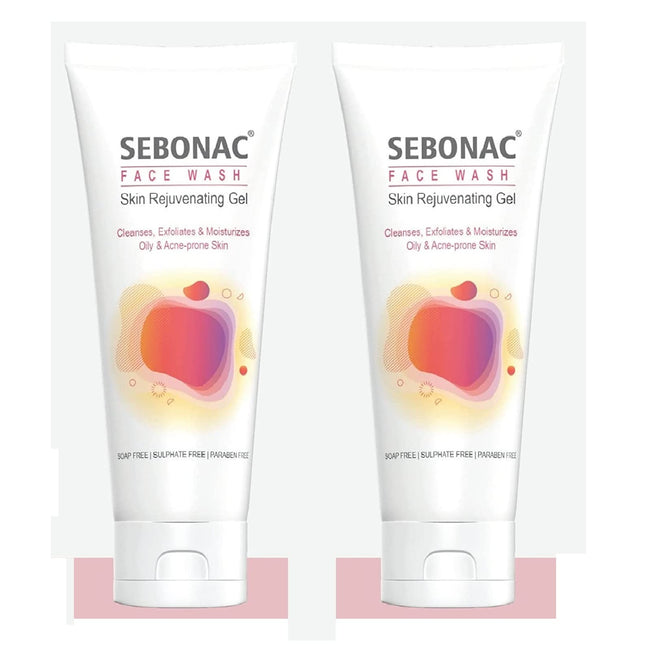 Sebonac face wash ( pack of 2) Face Wash  (75 g)
