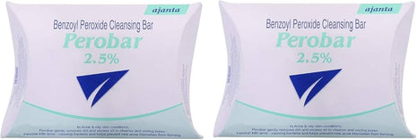 Perobar 5% Soap 75g pack of 2