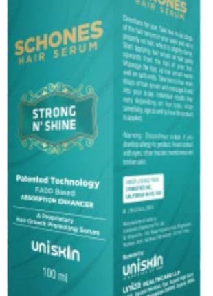 Schones hair serum 100ml pack of 2