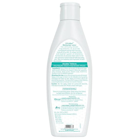 Vegetal Ultradew Moisturising Lotion for Very Dry and Itchy Skin- 150ml.