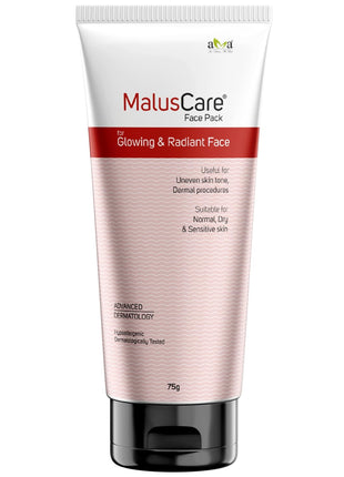 Maluscare face pack cleanser 75g pack of 2