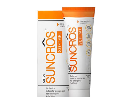 Suncros Softgel Sunscreen, SPF 50+ & PA+++ 50g
