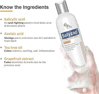 Salyzap for body acne body wash 200ml pack of 2