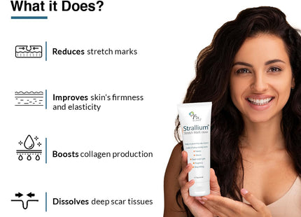 Strallium stretch mark cream 75g pack of 2