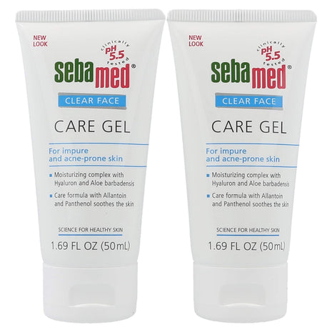 Sebamed face care gel 50ml pack of 2