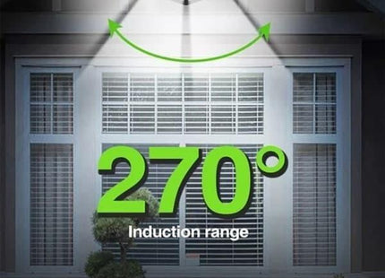 Solar Lights-Bright Solar Wireless Security Motion Sensor 100 Led Night Light for Home and Garden ,Outdoors