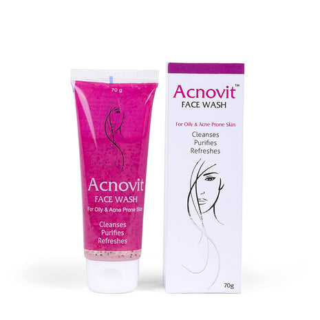 Acnovit facewash for oily & acne prone skin ( 70 ml ) (PACK OF 2)