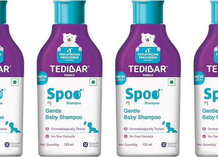 Spoo Shampoo 125ml (Pack of 4)