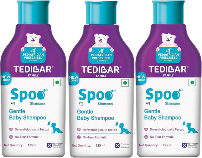 Spoo Shampoo 125ml (Pack of 3)