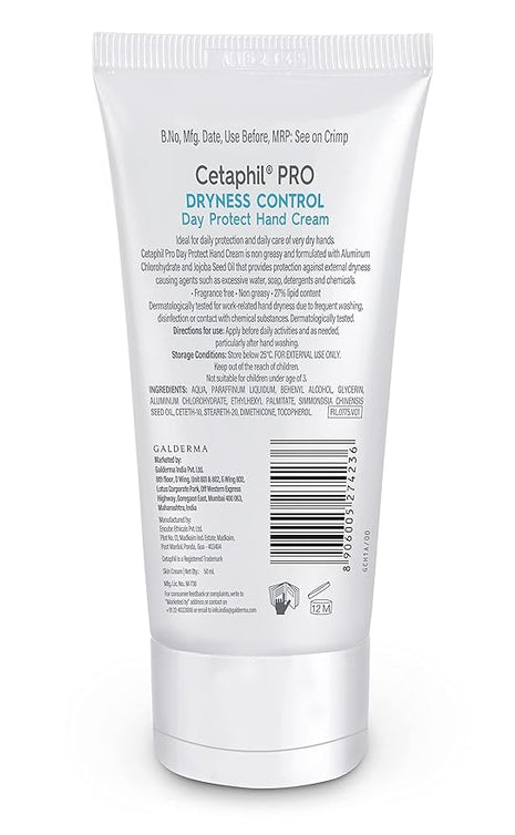 Cetaphil PRO Dryness Control Day Protect Hand Cream, 50ml