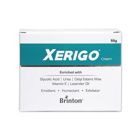 Xerigo Intense Skin Moisturizing Cream 50 gm | brinton