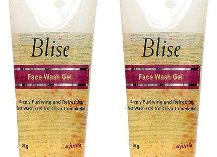 Blise face wash gel 100g pack of 2