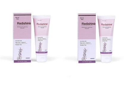redishine whiteing & lightening face wash (70ml) (pack of 2)