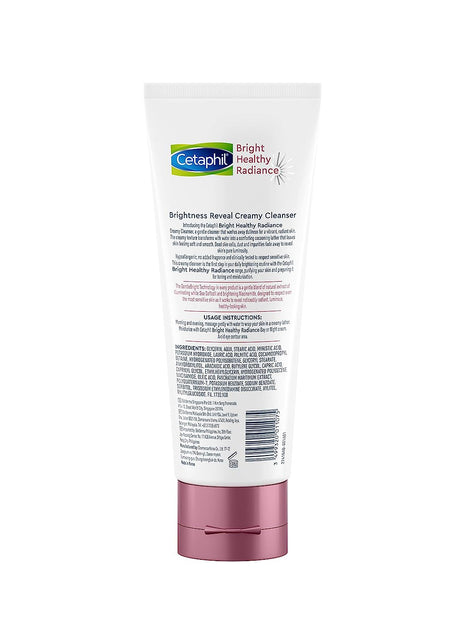 Cetaphil brightness reveal creamy cleanser 100gm | galderma