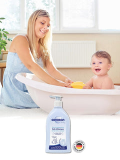 Sanosan Baby Bath Shampoo 500ml Glowderma