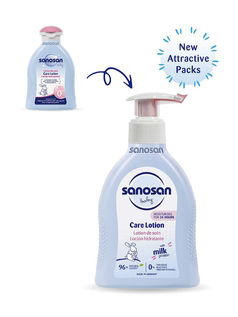 Sanosan baby care lotion 200 ml | glowderma