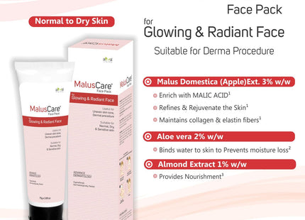 Vegetal MalusCare Face pack 75g.