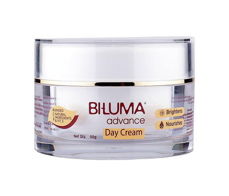 Bi-luma Advance Skin Brightening Day Cream For Even Skin Tone, Blended With Vitamin E & Natural Ingredients For Dark Spots, 50g