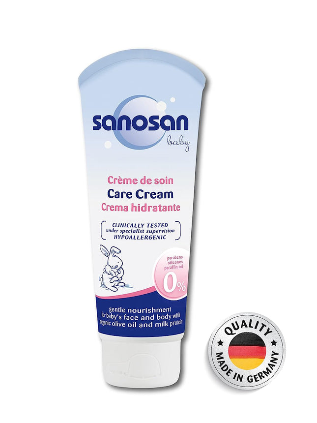 Sanosan baby care cream | 100 ml | glowderma