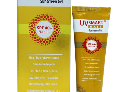 UVsmart Matt Sunscreen Gel SPF 40+/ PA++++ 50g