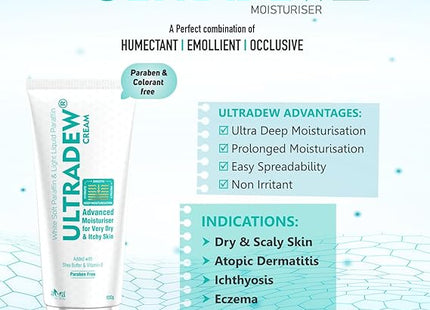 Vegetal Ultradew Moisturising Cream for Dry Skin 100gm.