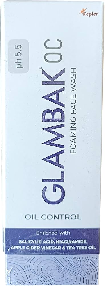 Glambak OC foaming face wash 100ml pack of 2