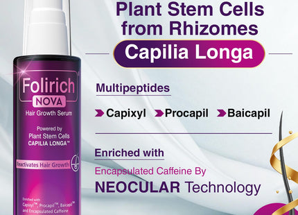 Regaliz Folirich Nova Hair Growth Serum 50 ml