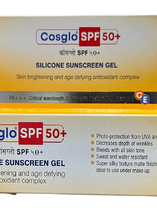 Cosglo Spf 50+ Silicone Sunscreen Gel 50G