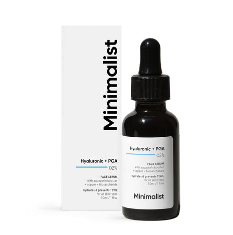 Minimalist Hyaluronic + Pga 02% Face Serum 30Ml