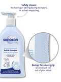 Sanosan Baby Bath Shampoo 500ml Glowderma