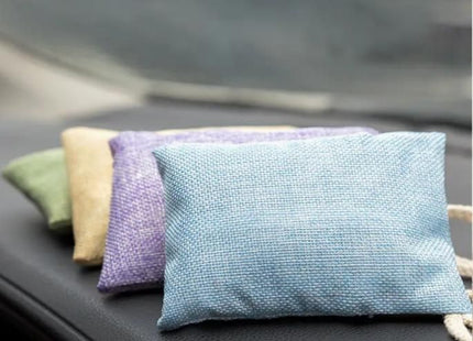 Bamboo Charcoal Air Purifying Bag Absorber Car Air Freshener(Pack Of 2)