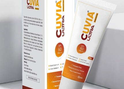 Cuvia ultra spf 60 sunscreen gel 50g