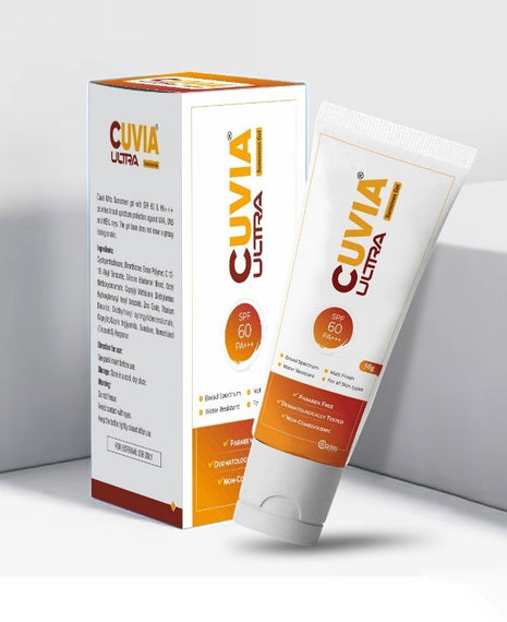 Cuvia ultra spf 60 sunscreen gel 50g