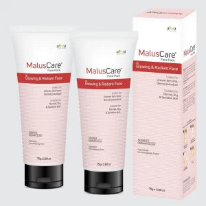 Maluscare face pack cleanser 75g pack of 2