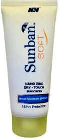 Sunban soft sunscreen spf 50 75g pack of 2