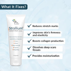 Strallium stretch mark cream 75g pack of 2