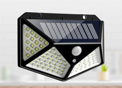 Solar Lights-Bright Solar Wireless Security Motion Sensor 100 Led Night Light for Home and Garden ,Outdoors