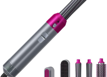 Muti-Functional 5 IN 1 Hair Styling Tool Detachable Hot Air Brush Hair Dryer with Comb