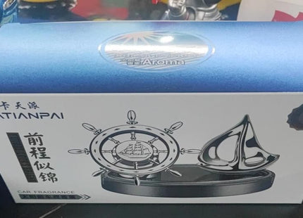 Ship Solar Perfume Car Air Freshener