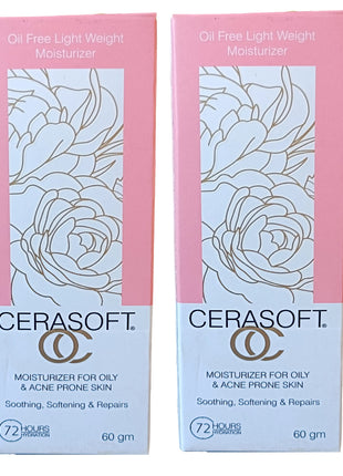 Cerasoft oc Moisturizer 60g Pack of 2