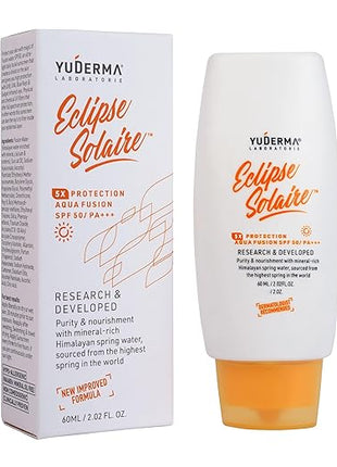 Yuderma Eclipse Solaire 5X PROTECTION Aqua Fusion SPF 50 Pa+++, 60 Ml