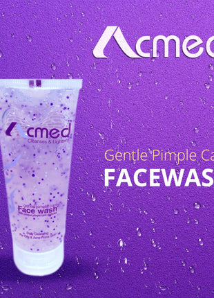 Acmed gentle pimple care face wash 70g