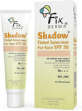 Shadow spf50 tinted sunscreen for face 30g
