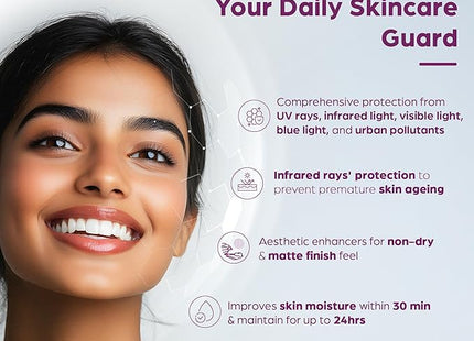 Sunpharma Suncros Neo Sunscreen Gel, SPF 75+ & PA+++ Sun Protection, Sweat & Water-Resistant Sunscreen, 50g