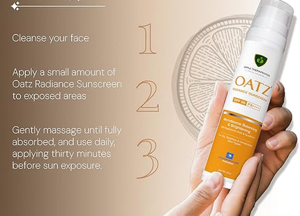 Oatz Radiance Sunscreen SPF 50 PA+++ 50gms