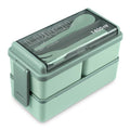 Lunch Box for Office Men and Lunch Box for Kids, Microwave Safe Lunch Boxes (Pack of 1,Multicolor, Plastic