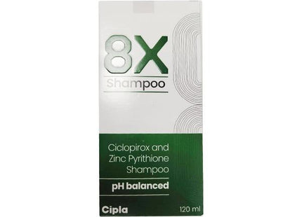 8x shampoo 120ml