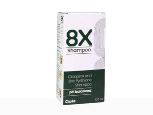 8X Shampoo 120 ml | Cipla