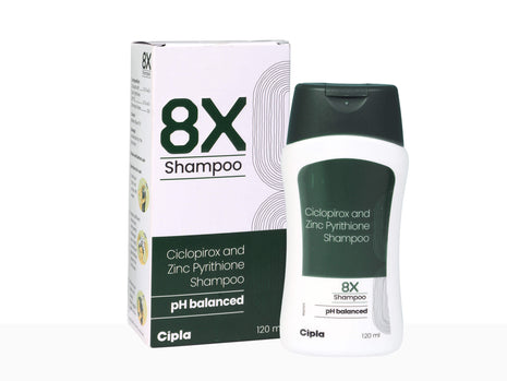 8x Shampoo 120ml Pack of 1