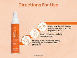 DERMATICA RAY: Protect Barelyon Fluid Sunscreen SPF 50 50ml